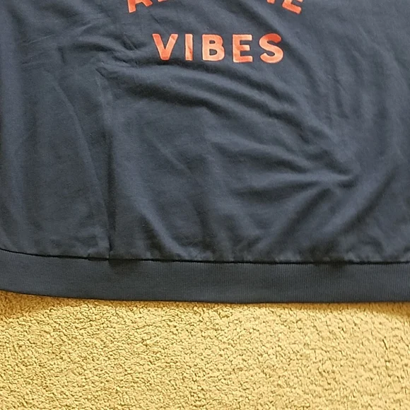 Express blue All the Vibes graphic sweatsh… - Picture 5 of 8